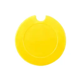 Round License Disc - Yellow